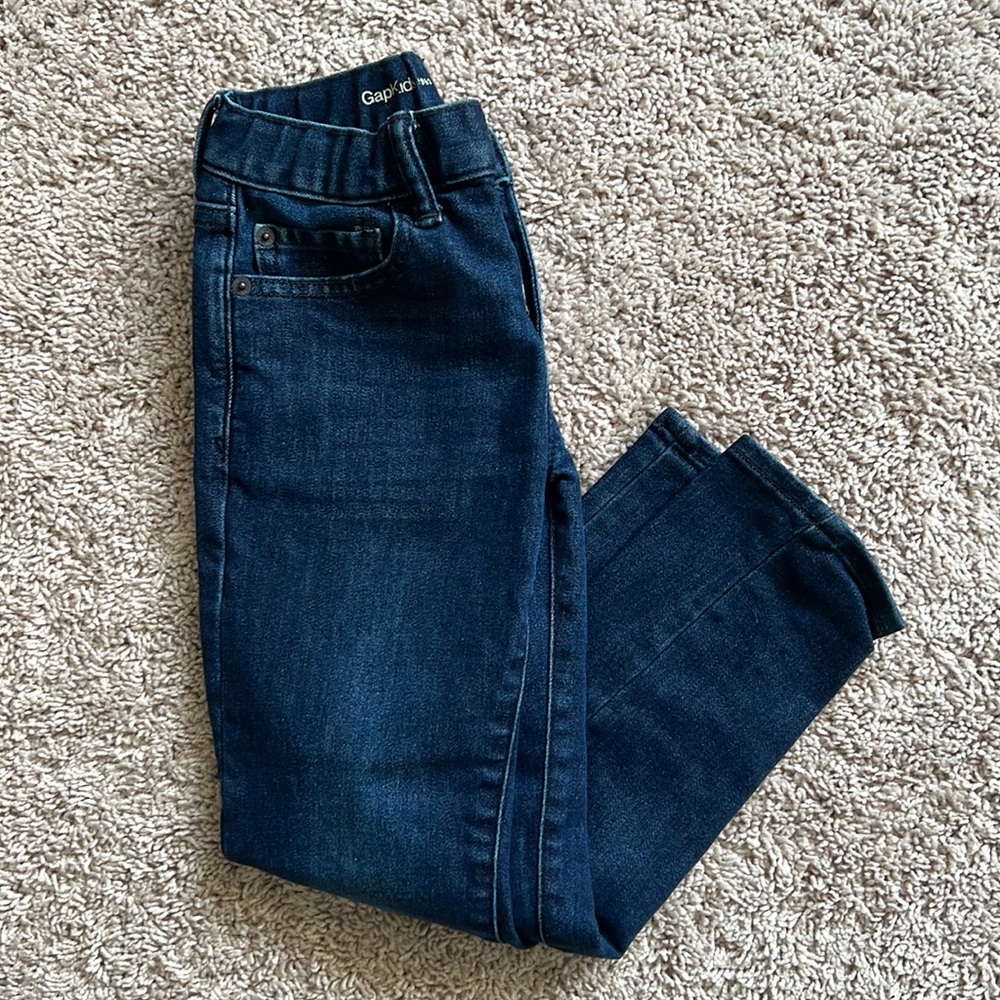 Gap Kids Dark Wash Jeans, 7 Slim